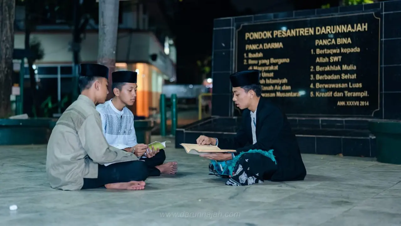 Kegiatan santri di Pondok Pesantren Darunnajah, ulujami, Jakarta. (Istimewa)