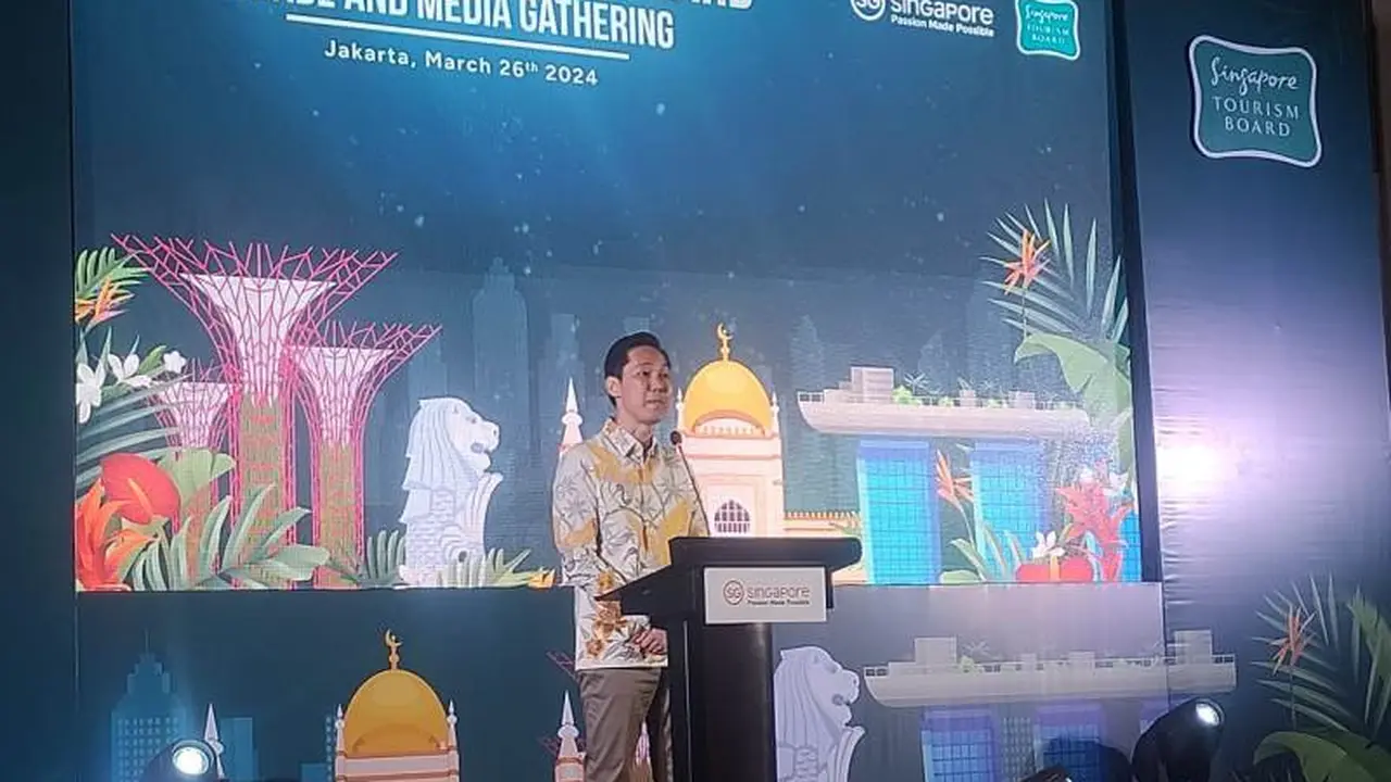 Media Gathering Singapore Tourism Board mempromosika wisata Singapura di Jakarta, Selasa, 26 Maret 2024.