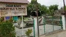 Penampakan kompleks makam Raja Bulonggodu atau Blongkod di Desa Dunggala, Tapa, Bone Bolango, Gorontalo, Sabtu (18/5/2019). Makam-makam tersebut diperkirakan sudah ada sebelum agama Islam hadir di lengan utara Pulau Sulawesi. (Liputan6.com/Arfandi Ibrahim)