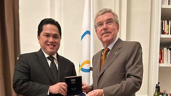 Erick Thohir dan Presiden IOC Bahas Kontribusi Olahraga di Tengah Tantangan Global