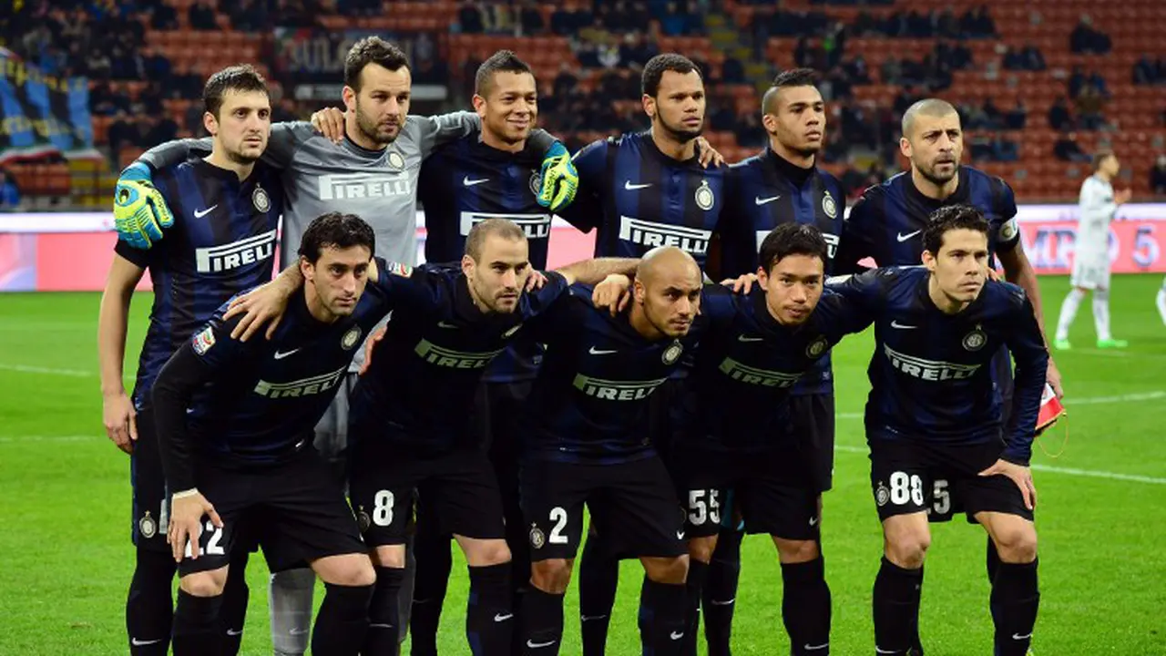 pemain2 Inter Milan di laga kontra Torino