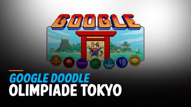 VIDEO: Google Doodle Meriahkan Olimpiade Tokyo 2020/2021 dengan Gim Interaktif