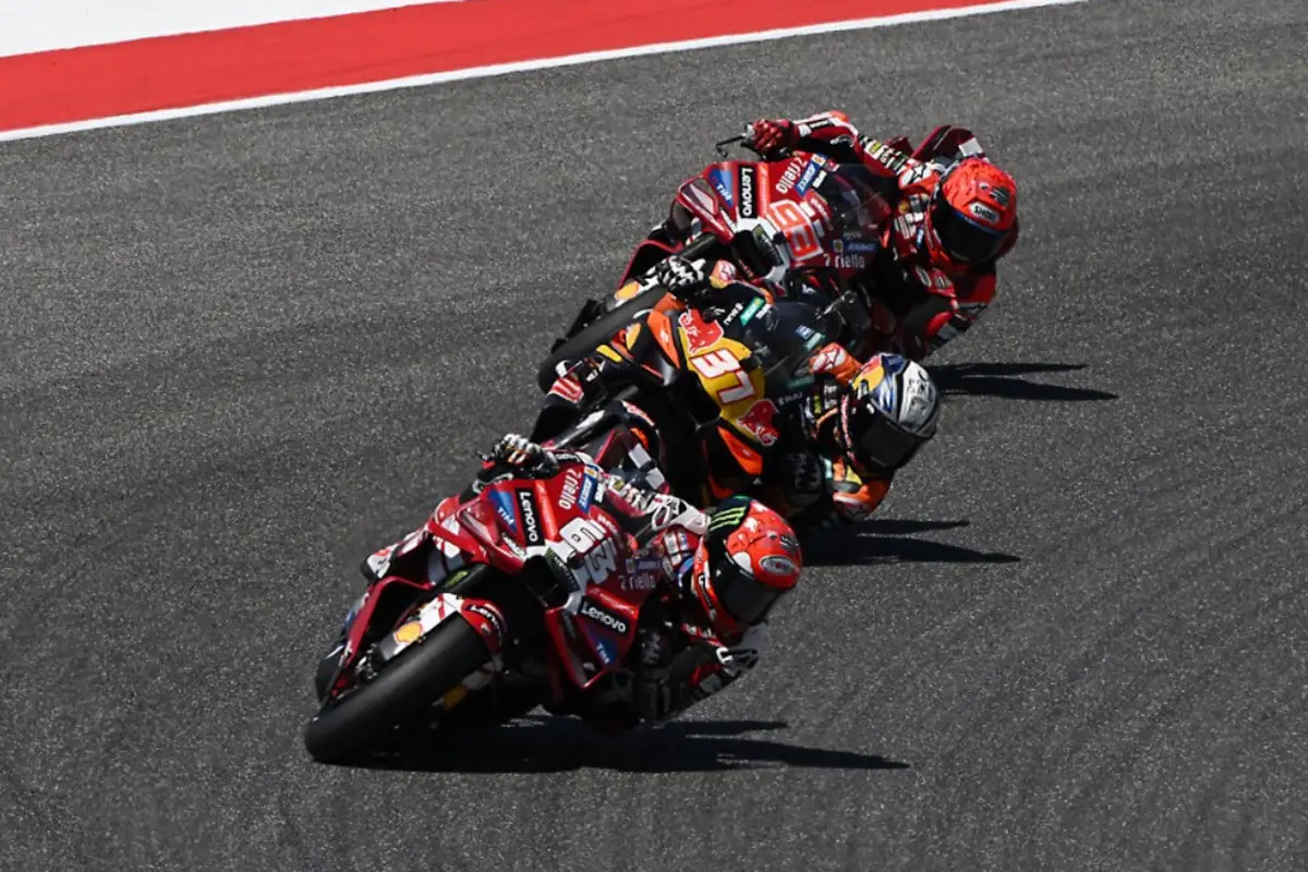 Francesco Bagnaia, Pedro Acosta, Marc Marquez