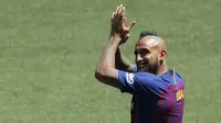 Arturo Vidal Panaskan Kamar Ganti Barcelona