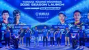 PT Yamaha Indonesia Motor Manufacturing (YIMM) resmi memperkenalkan barisan tempur mereka untuk menghadapi musim balap 2026 di Black Owl, Jakarta Utara pada Jumat (27/2/2026). (Dok Yamaha Indonesia)