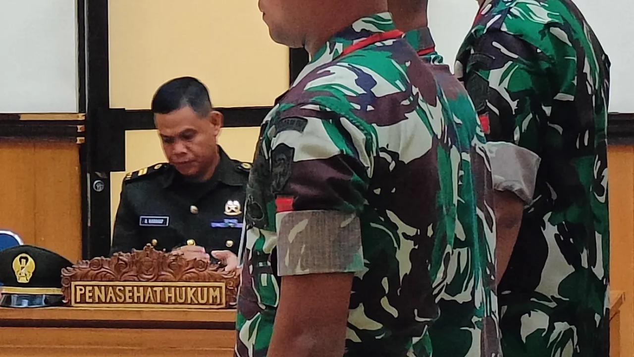 Divonis Seumur Hidup dan Dipecat dari TNI, Praka RM Dkk Masih Pikir-Pikir Ajukan Banding