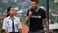 Diskusi seru Sripun dan David Beckham tentang bullying (Foto: Dok. Instagram/@davidbeckham).