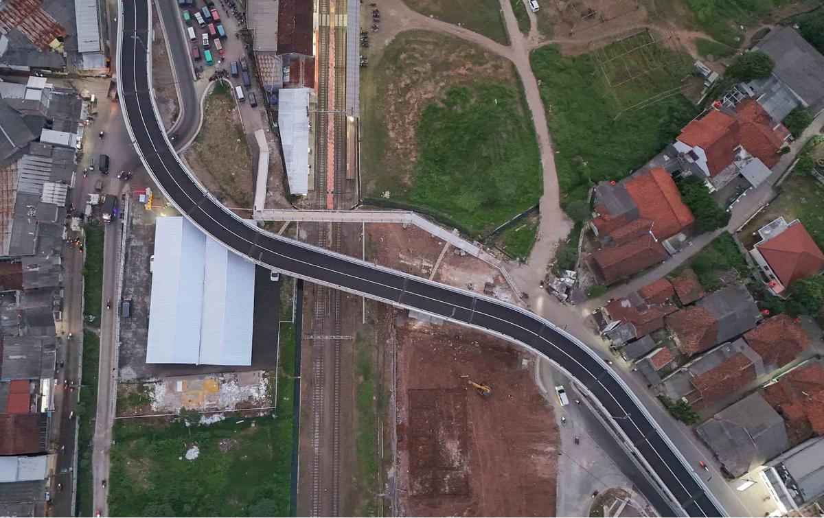 FOTO: Flyover dan JPO Tenjo Rampung, Siap Dukung Mobilitas dan Ekonomi Lokal