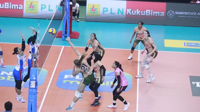 Gresik Petrokimia Pupuk Indonesia vs Jakarta Pertamina Enduro, PLN Mobile Proliga 2025