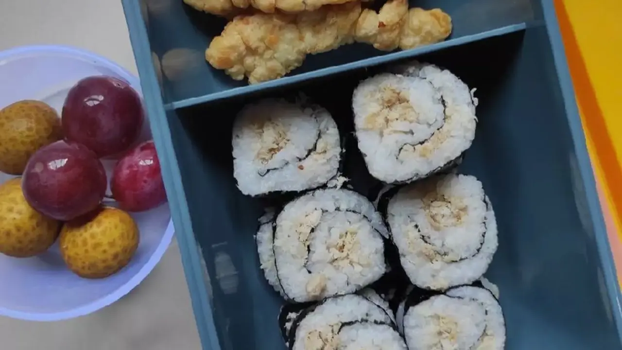 Sushi isi ayam cookpad