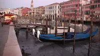 Kanal-Kanal Mengering, Kota Venesia Tak Lagi Cantik