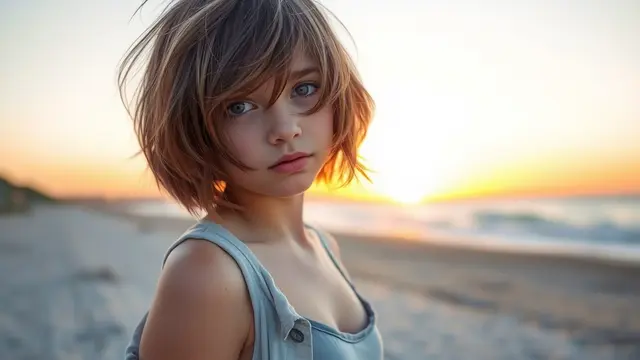 Model Rambut Gadis Remaja
