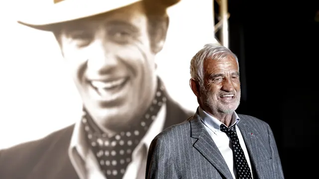 Jean-Paul Belmondo. (AP Photo/Laurent Cipriani, File)