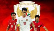 Timnas Indonesia - Asnawi Mangkualam, Pratama Arhan, Marselino Ferdinan (Bola.com/Adreanus Titus)