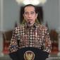 Presiden Joko Widodo (Jokowi) dalam konferensi pers Perkembangan PPKM, Senin (30/8/2021).