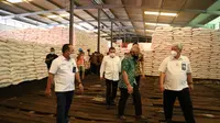 Komisi VI DPR RI melakukan kunjungan kerja ke Gudang lini III Pupuk Indonesia di wilayah Provinsi Banten dan Jawa Barat.