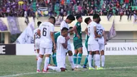 Ambisi Persik Kediri meraih tiket langsung ke babak delapan besar Liga 2 2019 harus tertahan. (Bola.com/Gatot Susetyo)