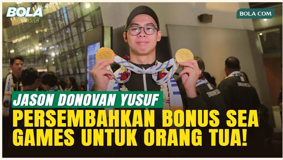 Luar Biasa! Jason Donovan Yusuf Sabet 2 Emas SEA Games 2025, Hadiahkan Bonus untuk Orang Tua
