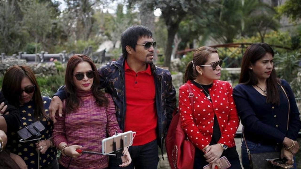 Melihat keseruan Manny Pacquiao berlibur ke Kota Yerusalem