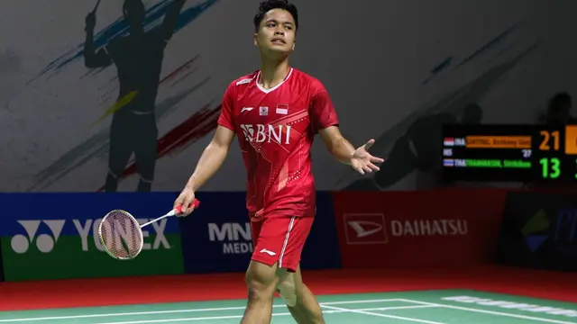 Anthony Sinisuka Ginting - Anthony Ginting - Indonesia Masters 2022 - 9 Juni -1
