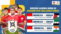 Jangan lewatkan Jadwal Siaran Langsung Timnas Indonesia di Mandiri U-20 Challenge Cup 2025 di Vidio. (sum. doc. vidio.com)