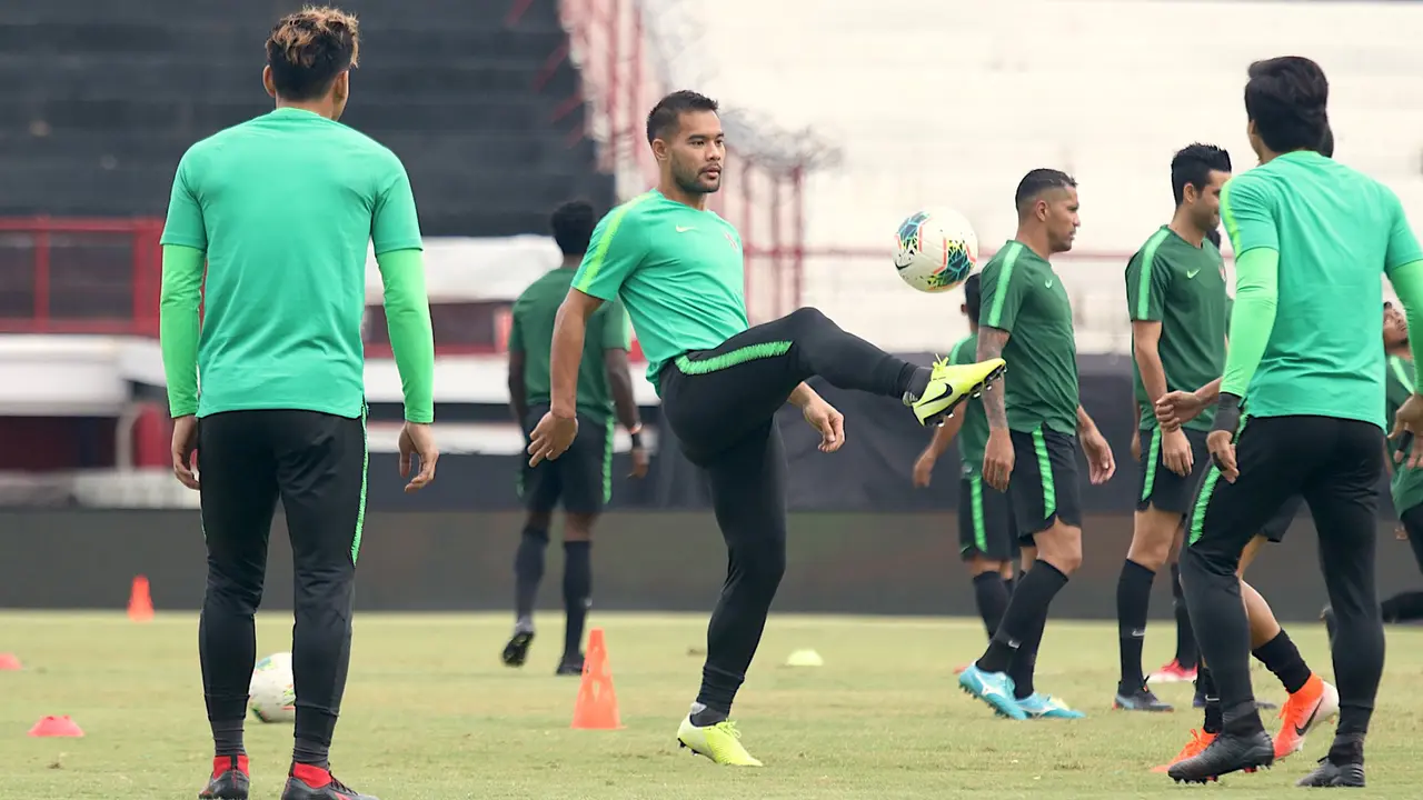 Latihan Timnas Indonesia