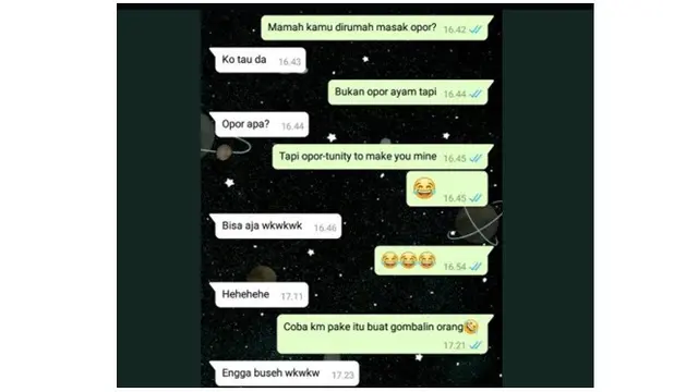Cara Ngegombal Ala Netizen Pakai Opor Ayam ini Bikin Tepok Jidat