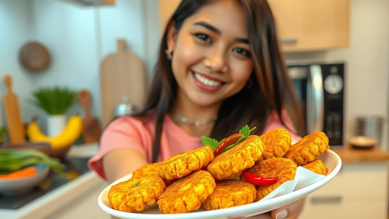 resep perkedel jagung simple