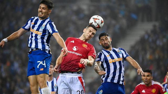 Drama Enam Gol di Markas FC Porto, Manchester United Selamat dari Kekalahan