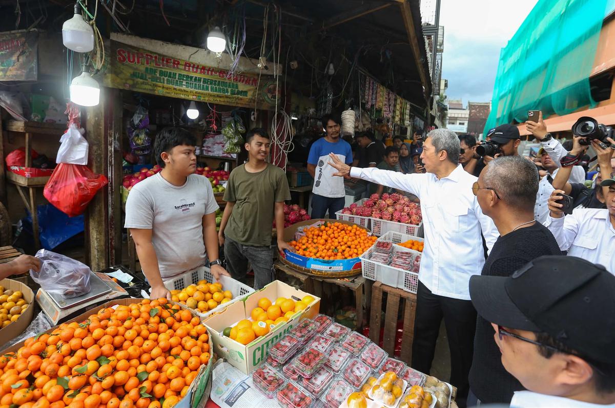 FOTO: Pasca Lebaran,  PKL Ditertibkan di Eks Pasar Bogor