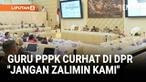 Perwakilan guru dari Ikatan Pendidik Nusantara (IPN) keras menyuarakan nasib guru yang statusnya PPPK. Mereka meminta pemerintah agar lebih memperhatikan dan mensejahterakan guru.