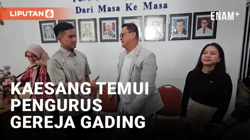 VIDEO: Kaesang Pangarep Temui Pengurus Pusat PGPI