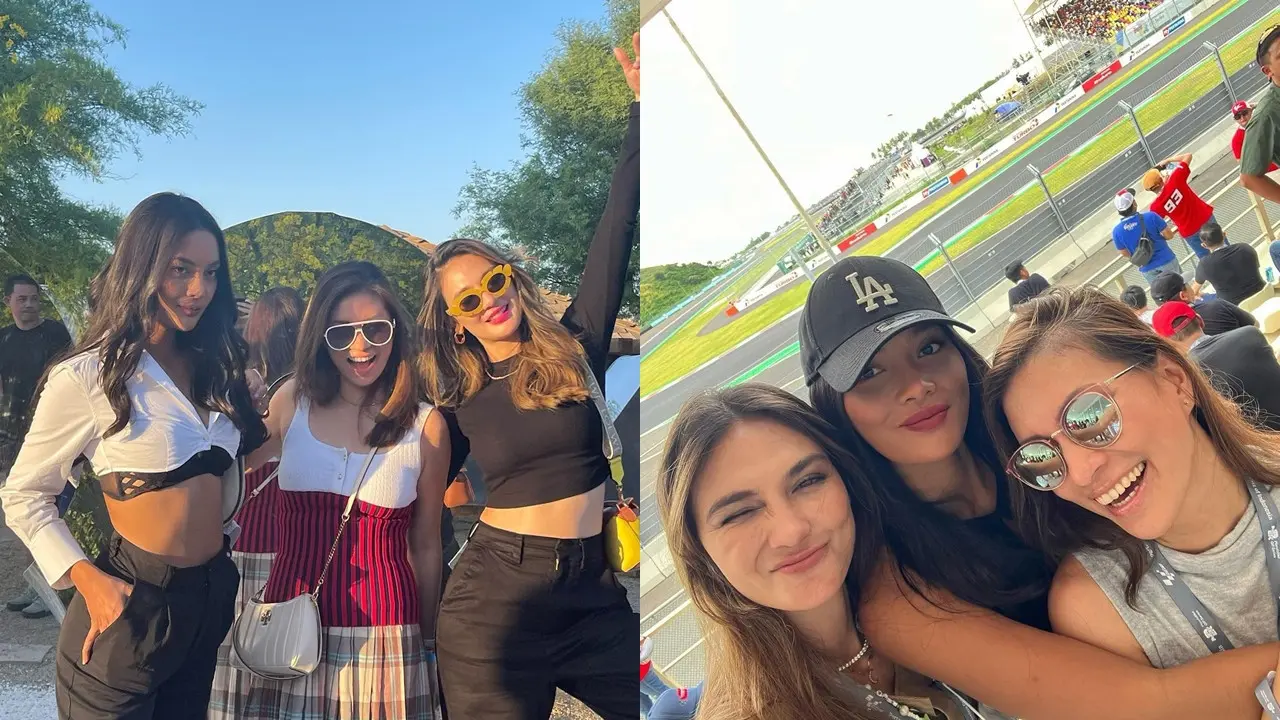 Luna Maya Bareng Sahabat