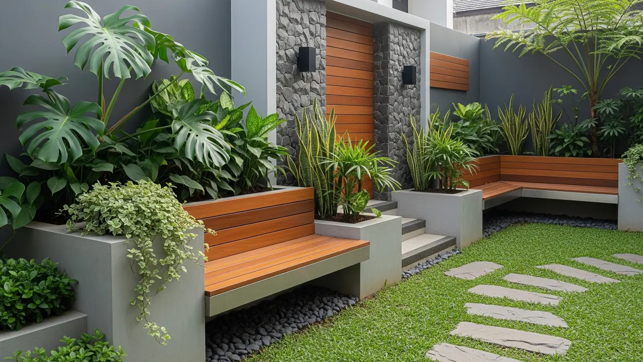 Inspirasi Bangku Taman
