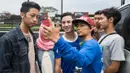 Kim Jeffrey Kurniawan merupakan andalan lini tengah Persib Bandung yang sebelumnya sempat bermain untuk PBR. (Bola.com/Vitalis Yogi Trisna)