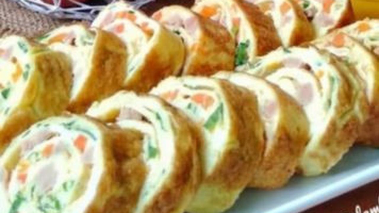 10. Resep Buat Buka Puasa dan Sahur: Telur Gulung<br>