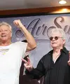 Band asal Australia Air Supply akan menggelar konser di Jakarta. Kedua personil Russel Hitchcok dan Graham Russel sudah tiba di Tanah Air sejak 28 Februari silam.  Konser ini menandai 40 tahun kariernya. (Savana Alaydrus/Bintang.com)