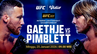 Nonton Live Streaming UFC 324: Justin Gathje vs Paddy Pimblett, Tayang Eksklusif di Vidio