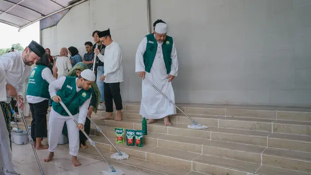Gerakan Masjid Bersih 2026: WIPOL Bersihkan 54.000 Masjid di 12 Provinsi