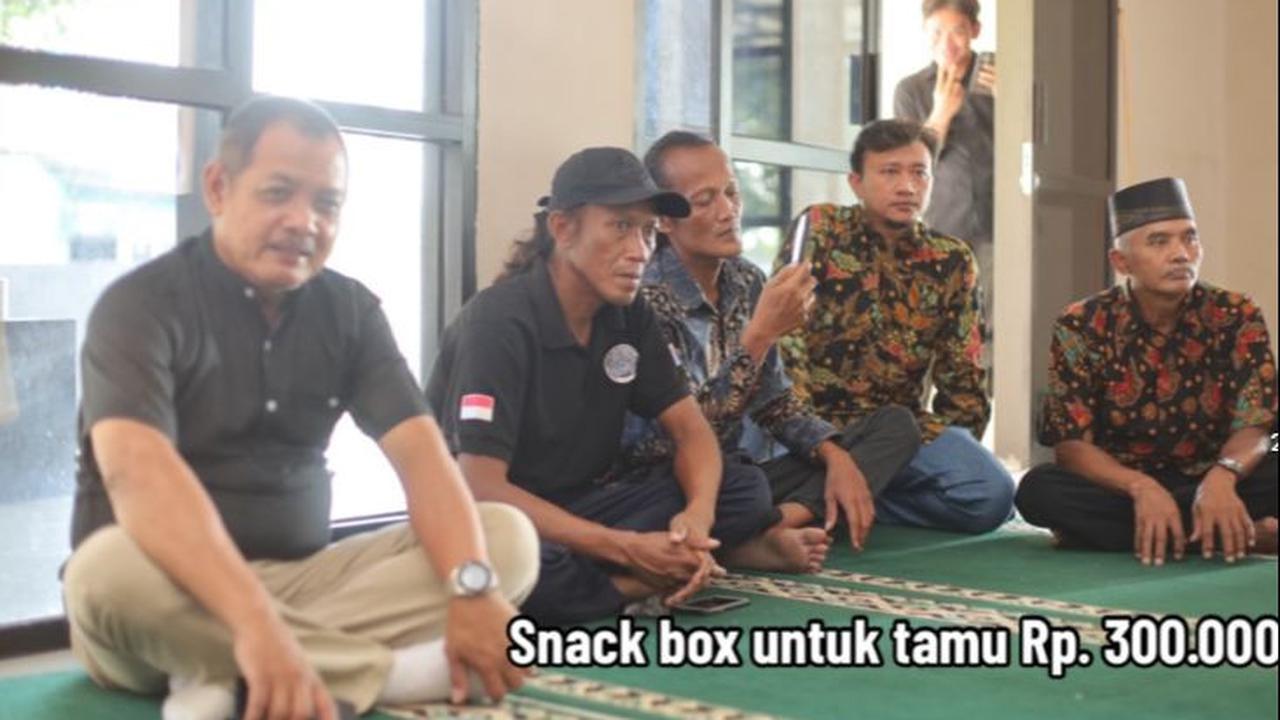 Ongkos untuk makanan para tamu menghabiskan dana sekitar Rp300 ribu. <br>