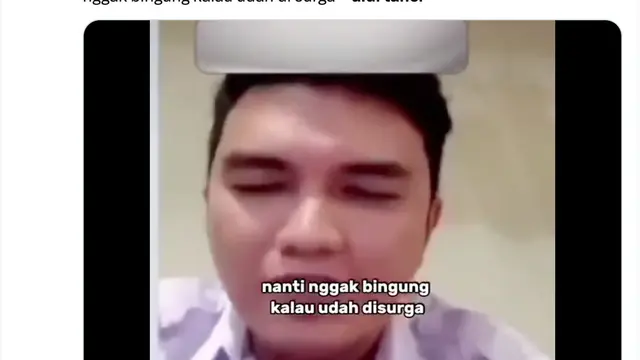 Unggahan Aldi Taher diwawancara karena jadi bakal caleg di dua parpol. (Foto: Dok. Twitter Indonesia)