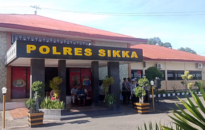 Kantor Polres Sikka (Liputan6.com/Ola Keda)