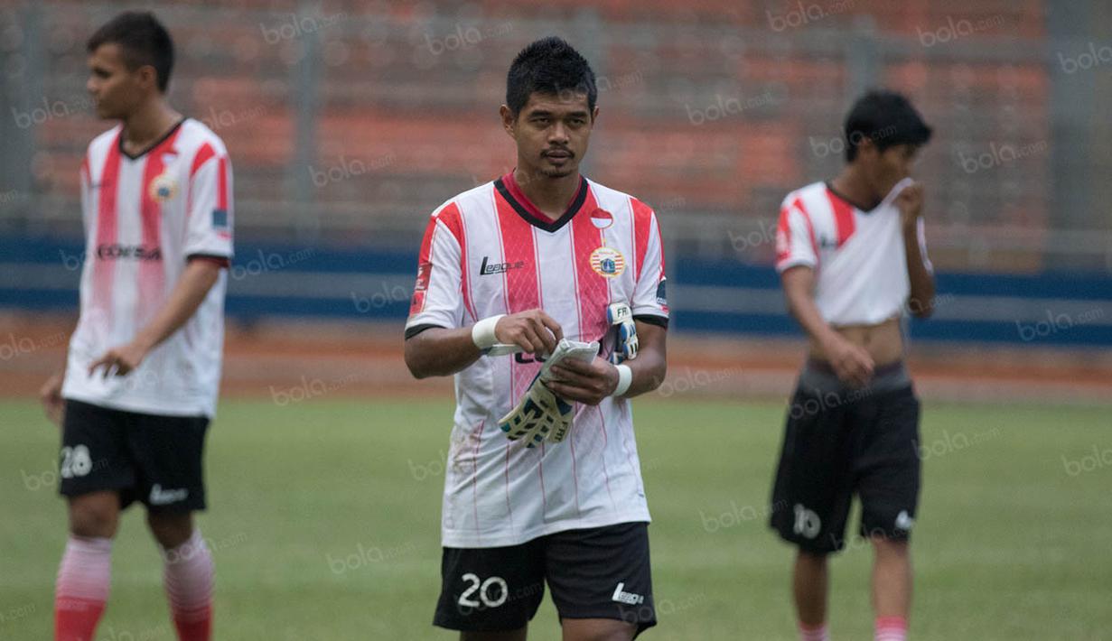 Latihan Persija di SUGBK sore tadi merupakan persiapan jelang lanjutan laga Torabika Soccer Championship 2016 menghadapi PS TNI yang akan dilangsungkan pada Jumat (10/6/2016) malam. (Bola.com/Vitalis Yogi Trisna)