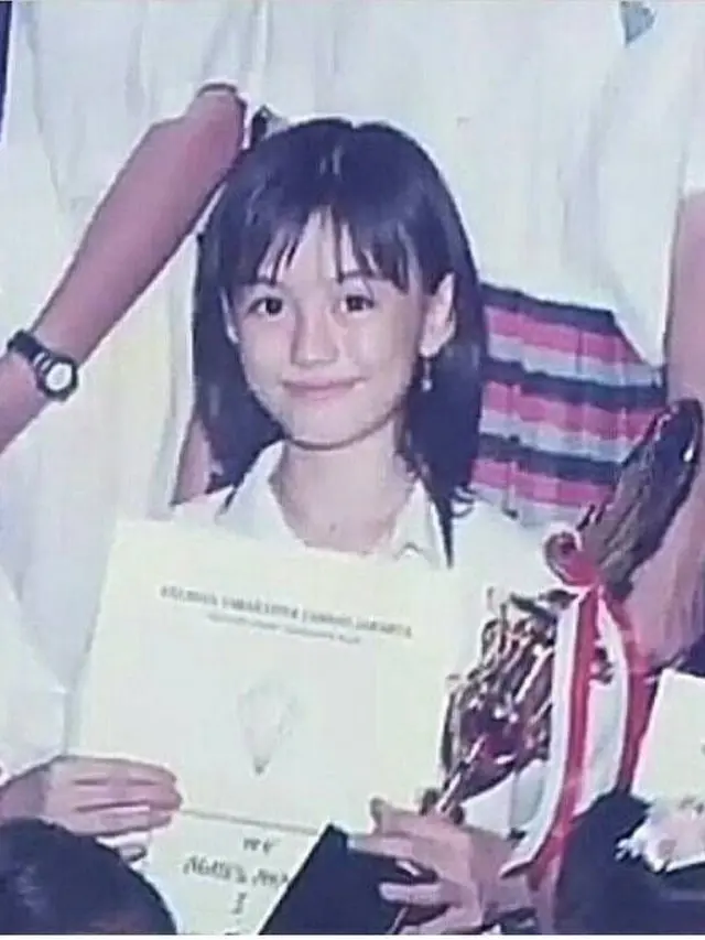 Agnez Mo di usia SD (Instagram/agnezmov1)