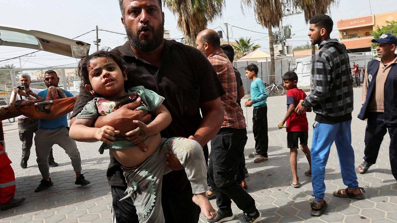 FOTO: Pilu! Anak-Anak Gaza Korban Serangan Udara Israel