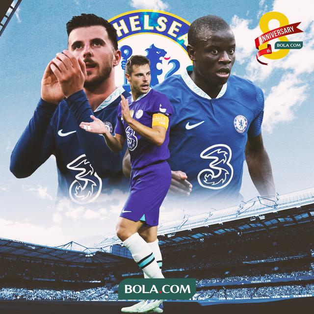 Chelsea - Mason Mount, Azpilicueta dan Kante