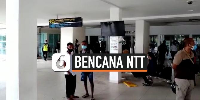 VIDEO: Terdampak Cuaca Ekstrem, Bandara El Tari NTT Tutup 4 Jam