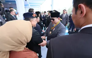 Mendagri Hadiri Upacara Peringatan HUT ke-80 Polri