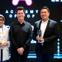 Simon Fuller pre launch Academy of Pop (AOP) di Indonesia (Istimewa)