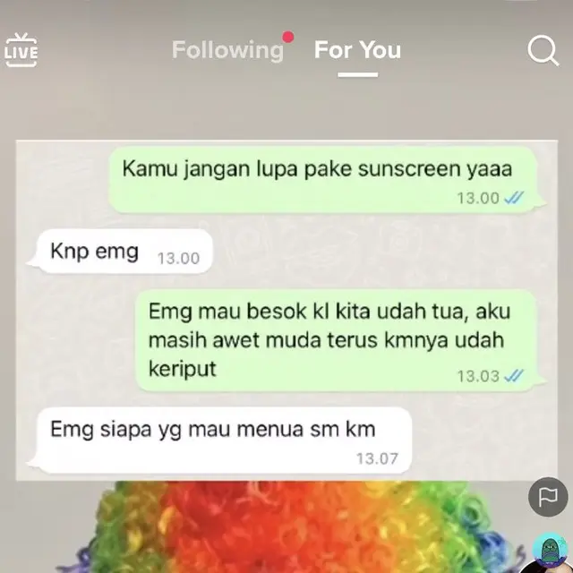6 Chat Orang Terlalu Percaya Diri Ini Berakhir Ngenes